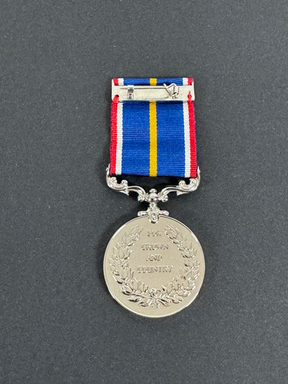 British National Service Commemorative Medal Cased