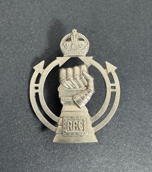 WW2 Royal Armoured Corps Cap Badge (British Army) – An original other ranks cap badge of The Royal Armoured Corps (R.A.C.)...