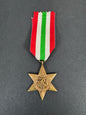 WW2 British Campaign Medal Italy Star – An original British issue Italy Star. A campaign medal awarded for combat action d...
