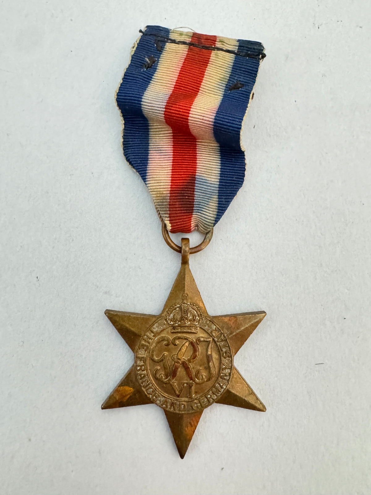 WW2 British Campaign Medal France & Germany Star
