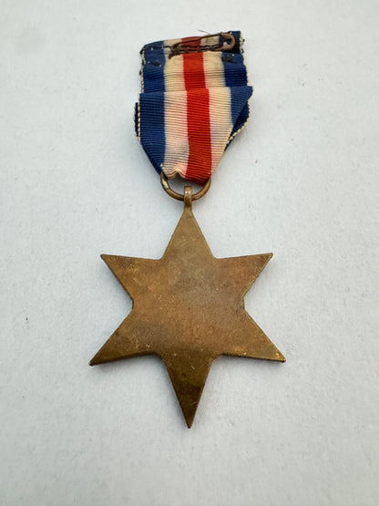 WW2 British Campaign Medal France & Germany Star