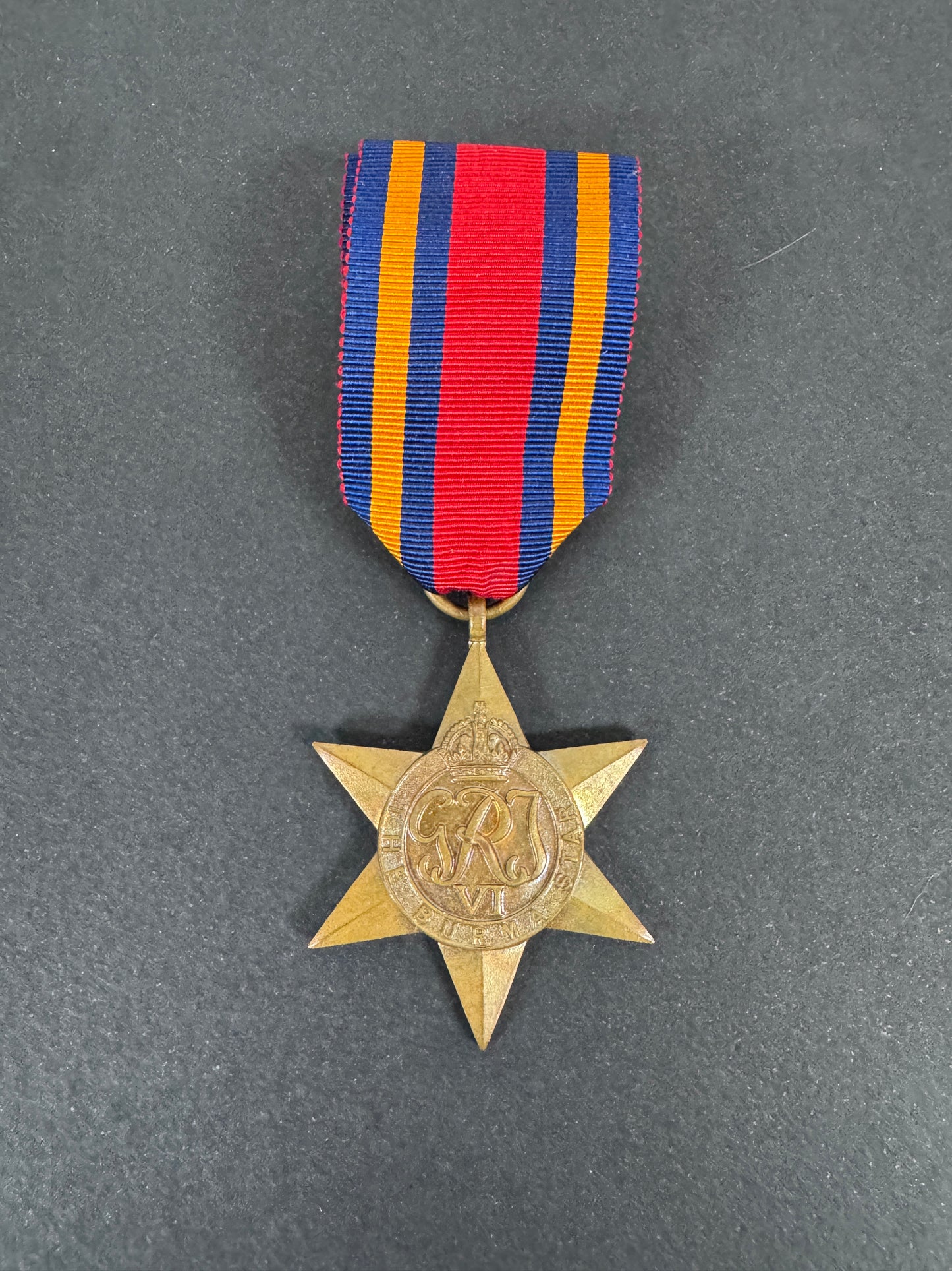 WW2 British Campaign Medal Burma Star – An original British issue Burma Star. A campaign medal awarded for combat action d...