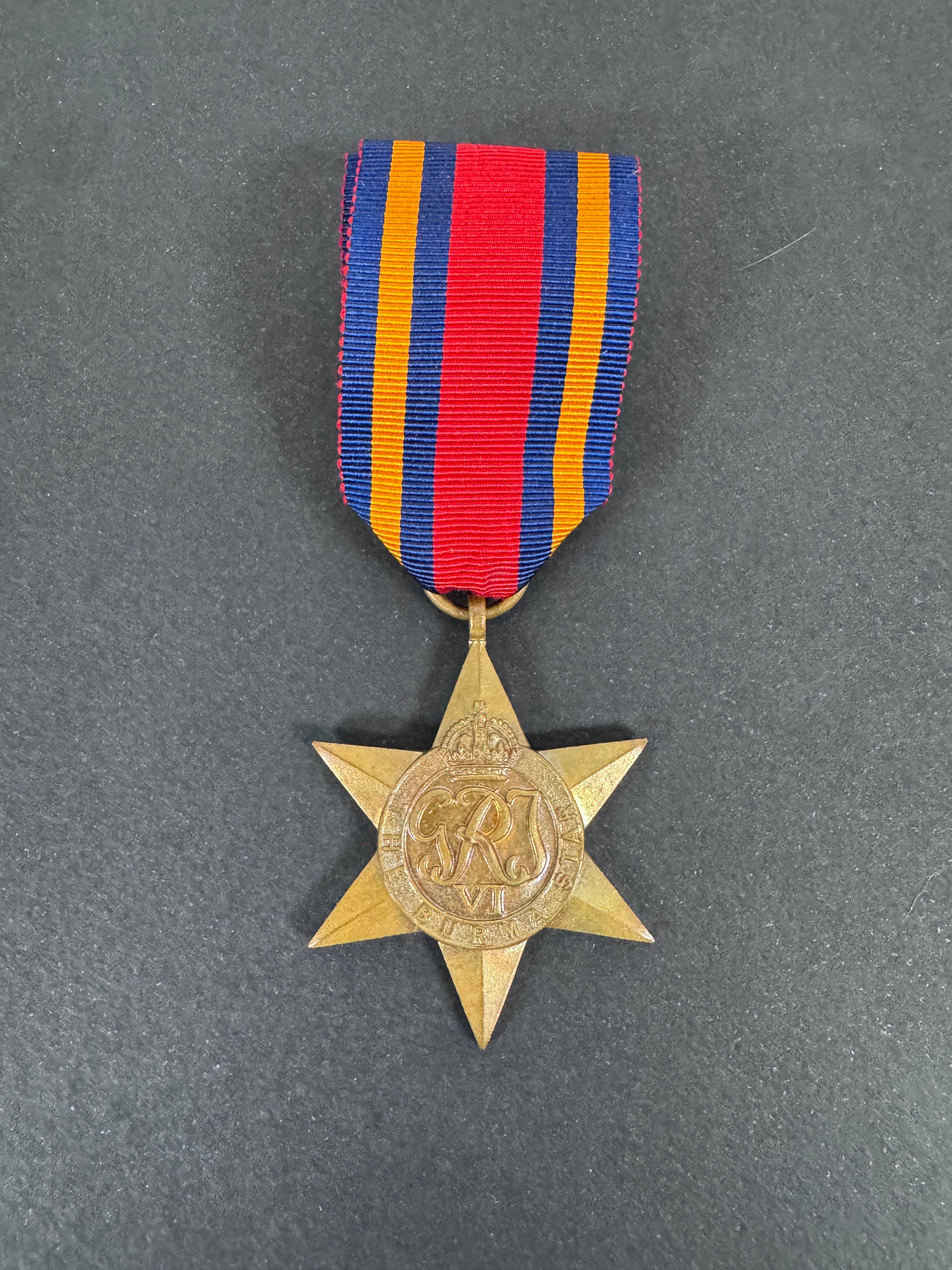WW2 British Campaign Medal Burma Star – An original British issue Burma Star. A campaign medal awarded for combat action d...