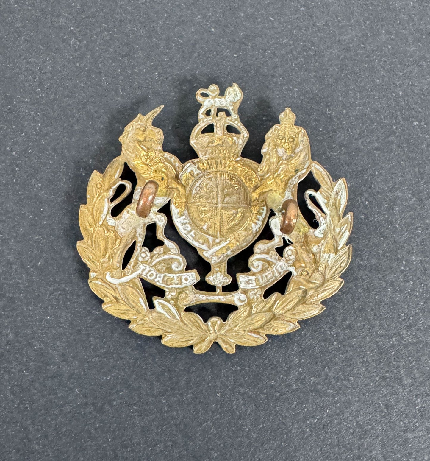 WW1 British Army Staff Sergeant Major Conductor Rank Badge – An original rank badge of a Staff Sergeant Major Conductor. W...