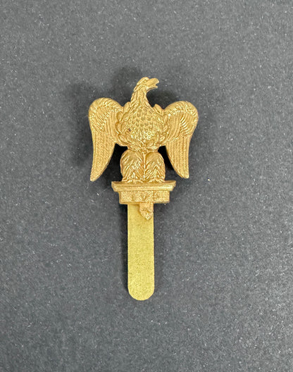 British Army 1st Royal Dragoons Cavalry Gilding Metal Cap Badge