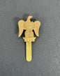 British Army 1st Royal Dragoons Cavalry Gilding Metal Cap Badge