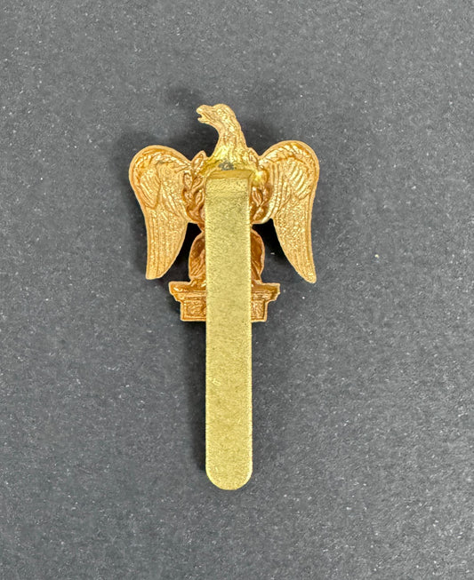 British Army 1st Royal Dragoons Cavalry Gilding Metal Cap Badge