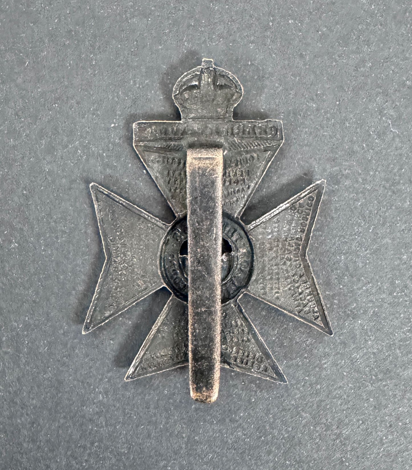 WW2 British Army The King's Royal Rifle Corps Cap Badge