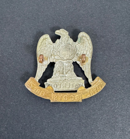 WW1 British Army Cap Badge Royal Scots Greys (2nd Dragoons) Cavalry