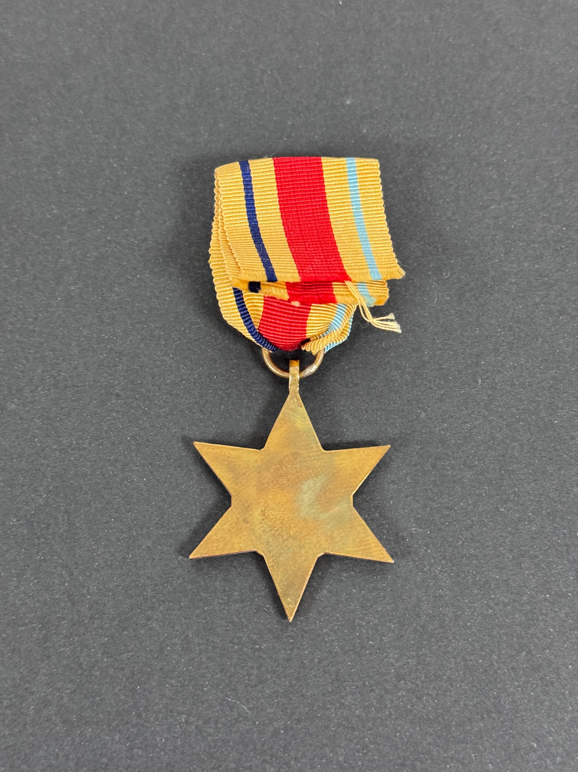 WW2 British Campaign Medal Africa Star – An original British issue Africa Star. A campaign medal awarded for combat action...