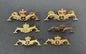Australian / British Royal Navy Submariner Qualification Dolphin Lapel Badges