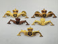 Australian / British Royal Navy Submariner Qualification Dolphin Lapel Badges