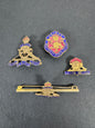 WW2 British Army Royal Artillery Lapel Pin Badges RA RAA – A collection of lapel badges of The Royal Navy. Second World Wa...