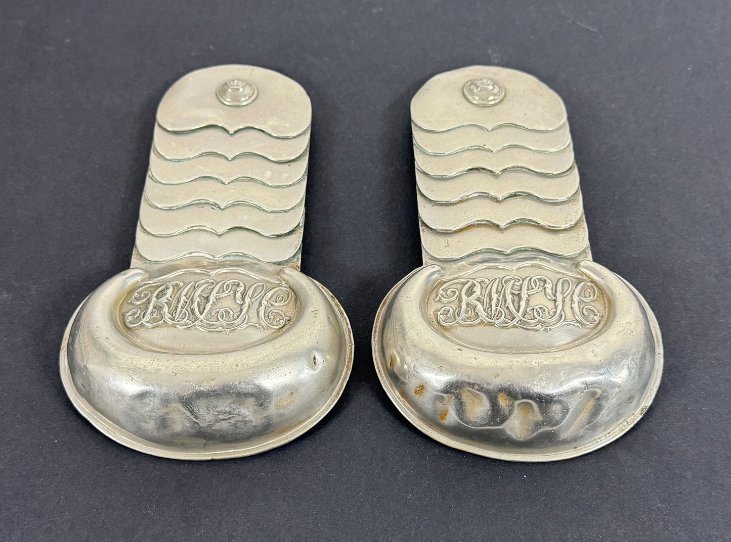 Victorian British Army Midlothian Yeomanry Cavalry Officer's Shoulder Epaulettes – An original and very scarce pair of off...