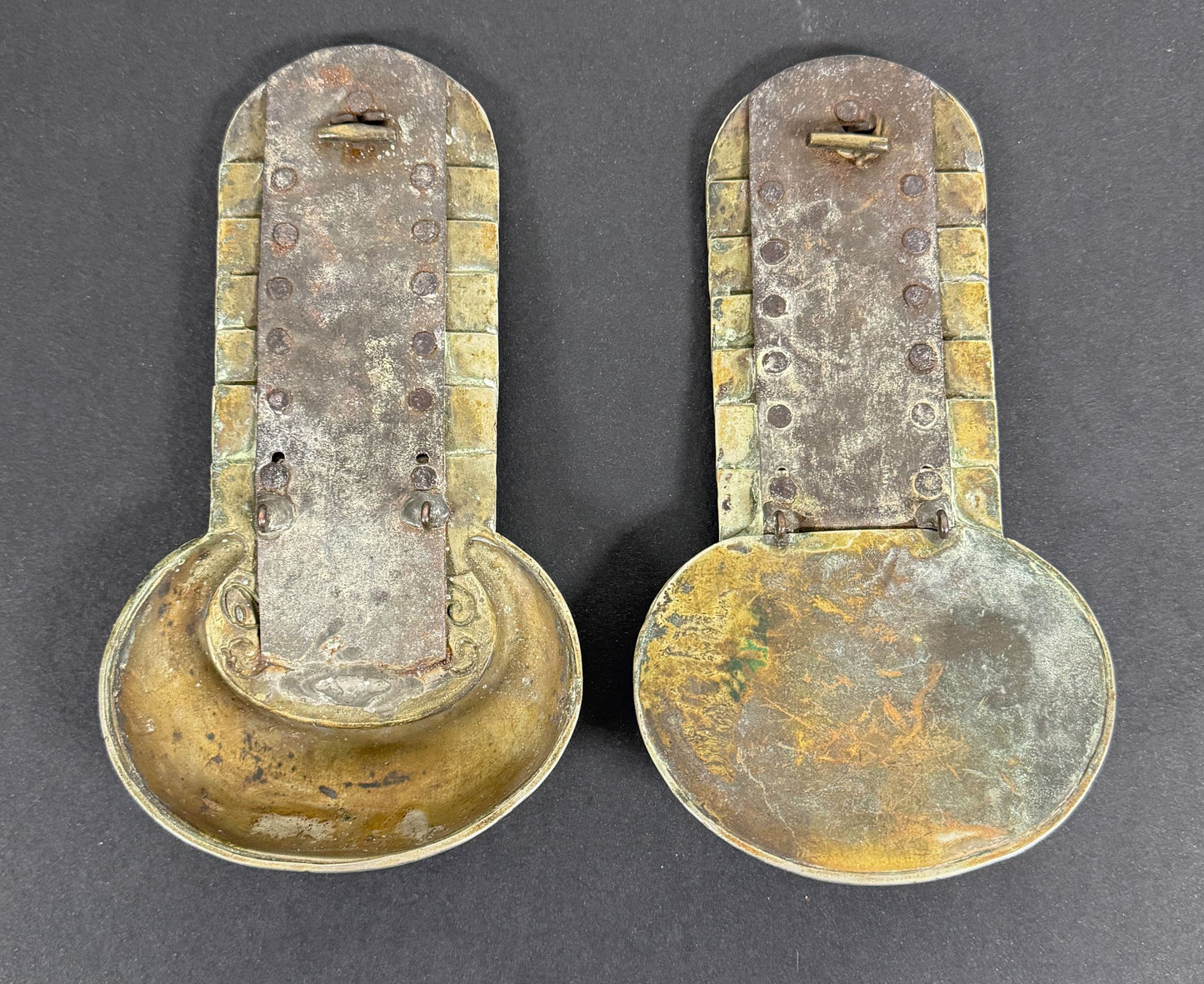 Victorian British Army Midlothian Yeomanry Cavalry Officer's Shoulder Epaulettes – An original and very scarce pair of off...