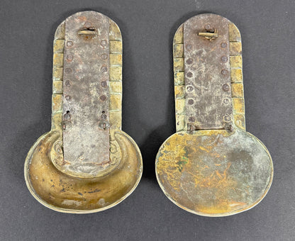 Victorian British Army Midlothian Yeomanry Cavalry Officer's Shoulder Epaulettes – An original and very scarce pair of off...