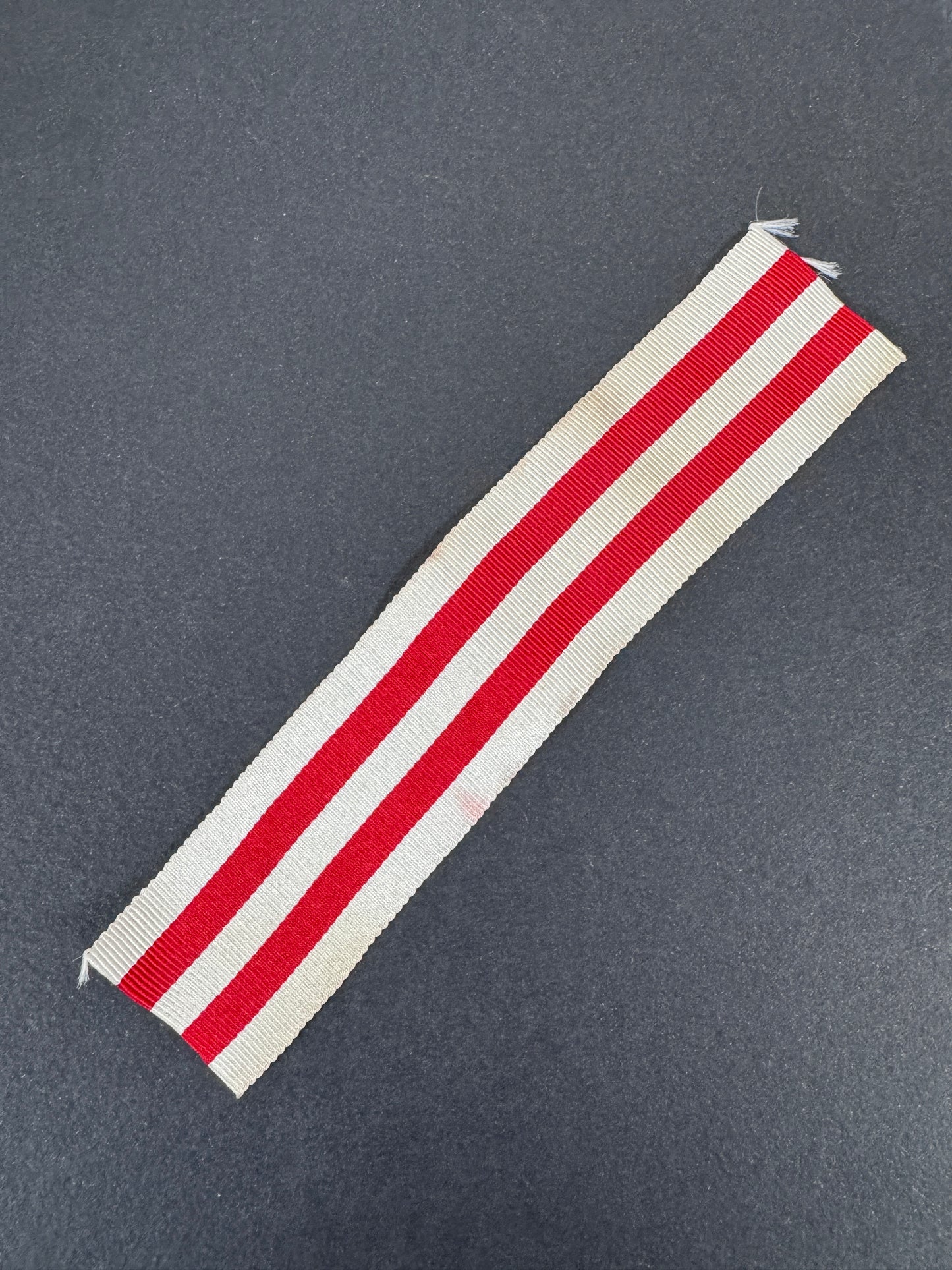 British India Mutiny Medal Original Ribbon – Original ribbon for the India Mutiny Medal. The British issue medal awarded f...