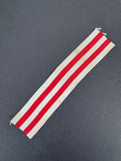 British India Mutiny Medal Original Ribbon – Original ribbon for the India Mutiny Medal. The British issue medal awarded f...