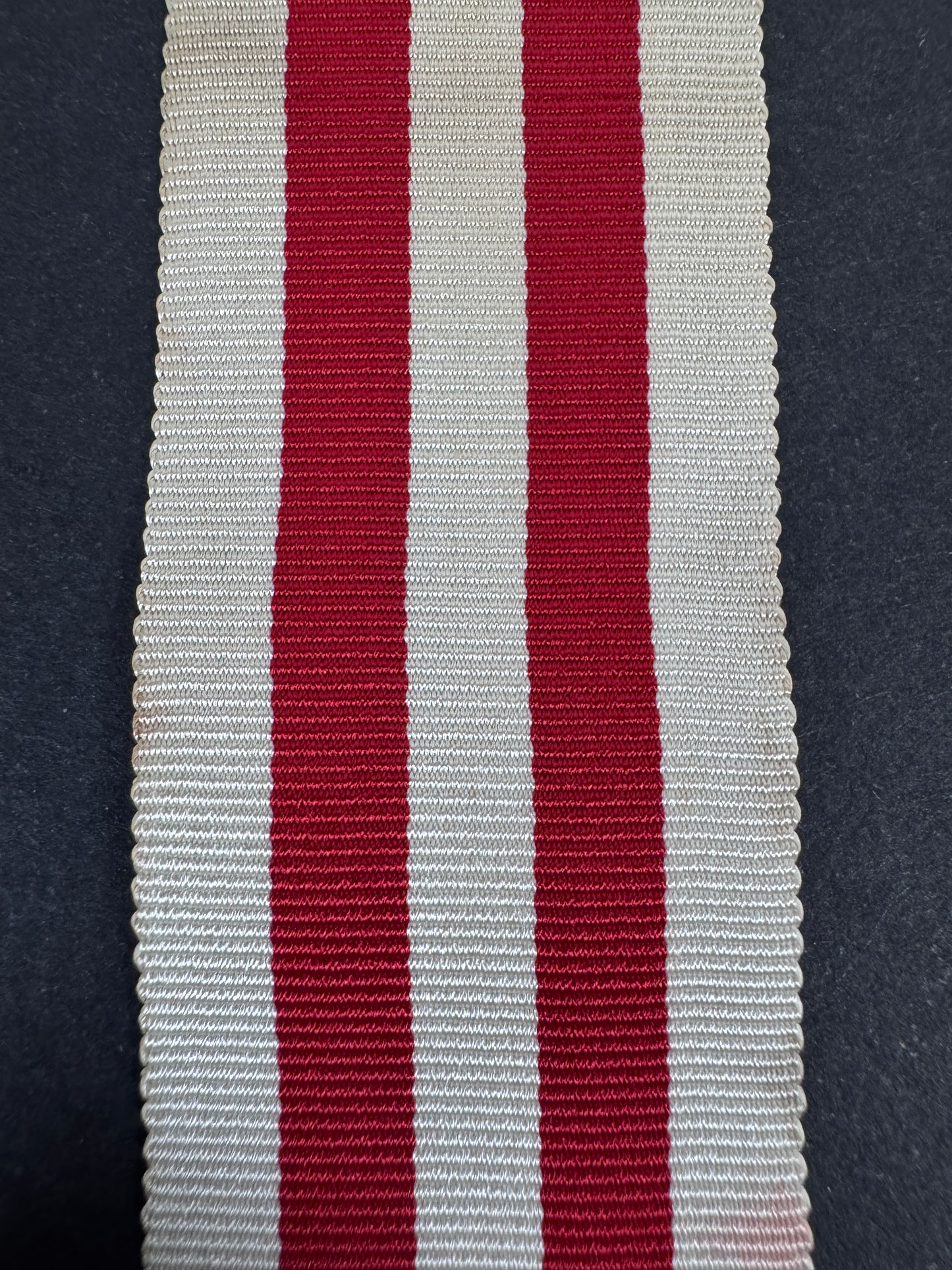 British India Mutiny Medal Original Ribbon – Original ribbon for the India Mutiny Medal. The British issue medal awarded f...