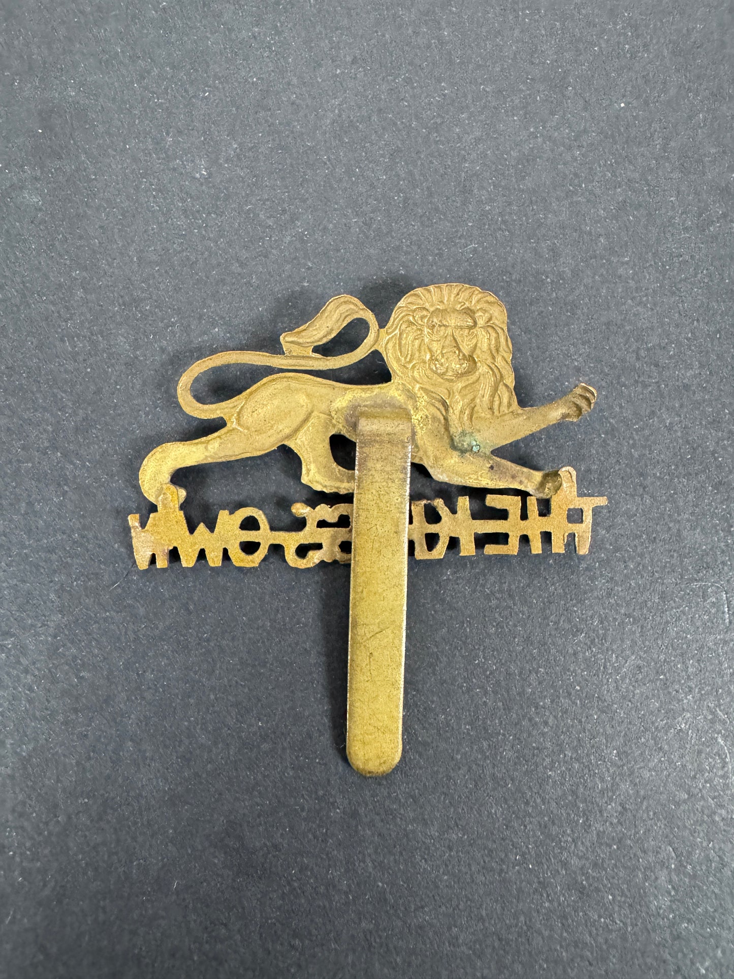 British Army The King's Own Royal Regiment of Lancaster Cap Badge