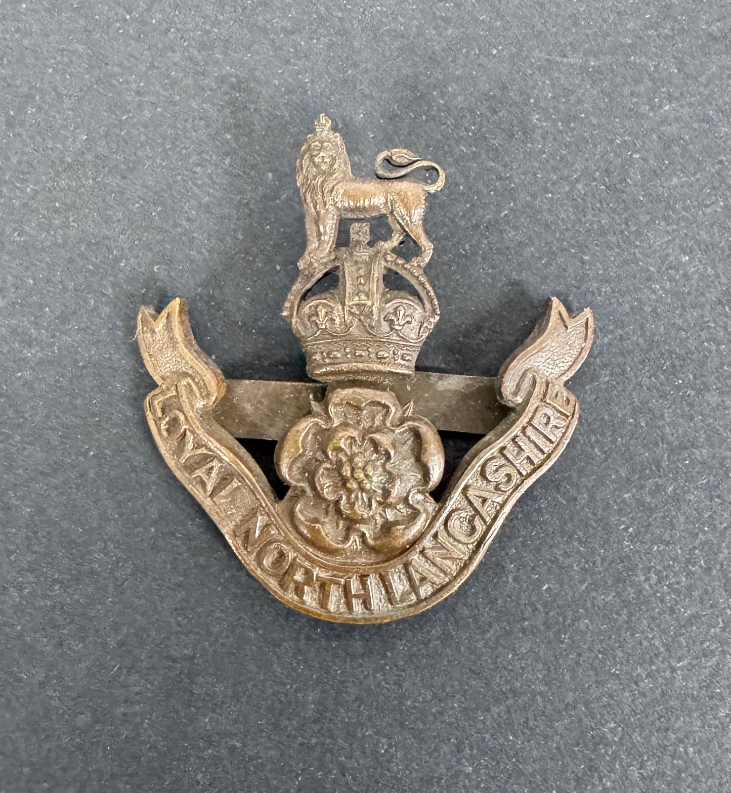 British Army Loyal North Lancashire Regiment Officer's OSD Cap Badge