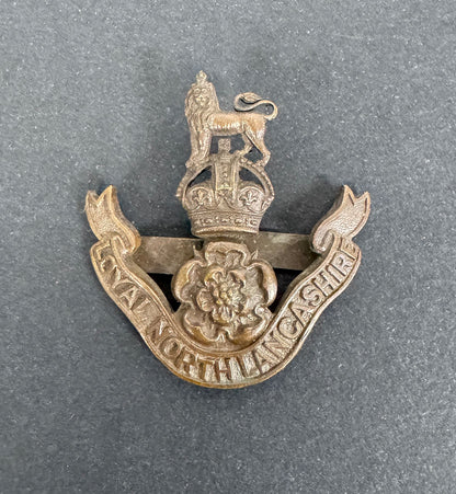 British Army Loyal North Lancashire Regiment Officer's OSD Cap Badge
