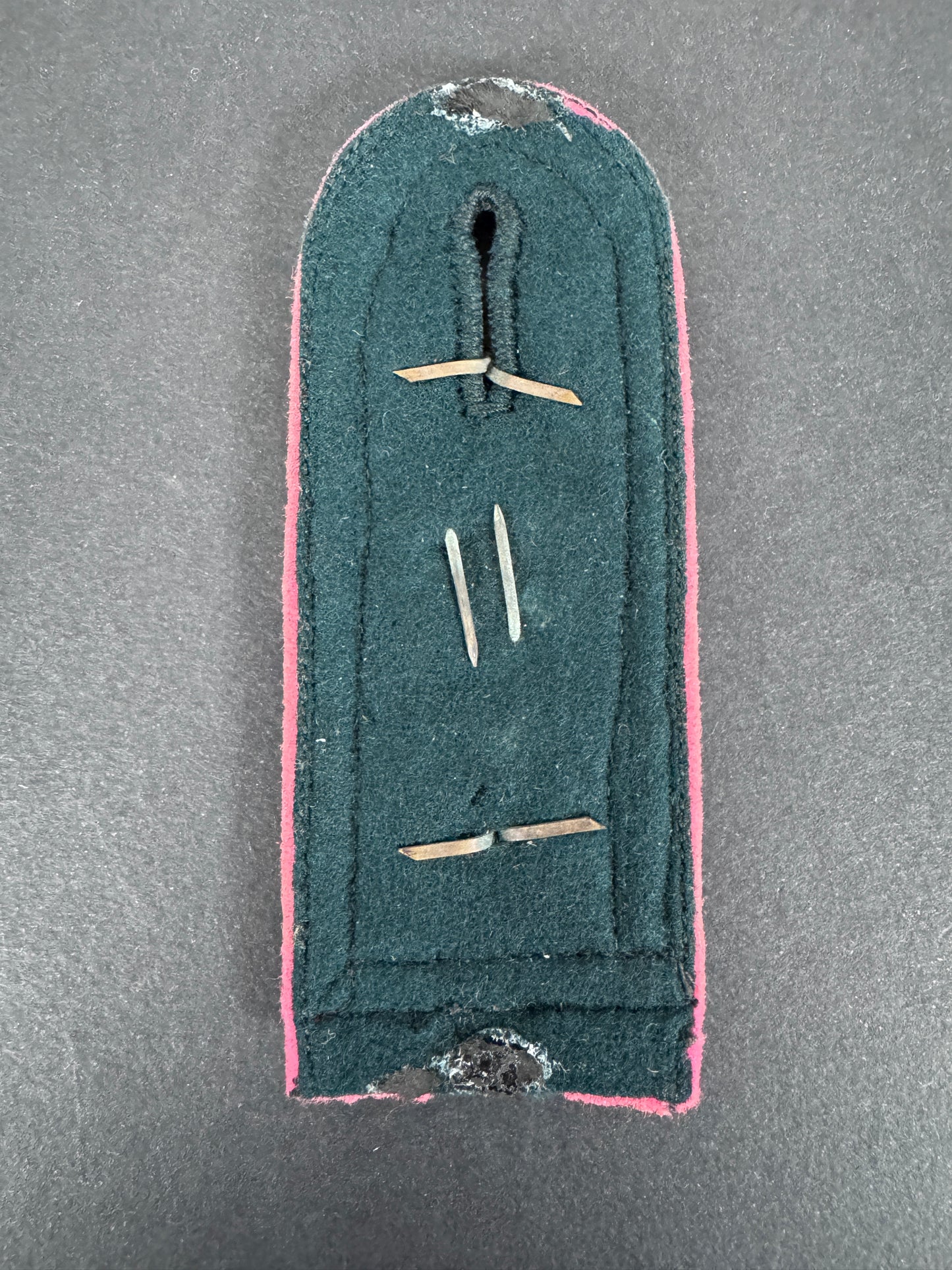 WW2 German Panzer NCO Uniform Shoulder Strap Insignia – An original and very scarce German Army senior non-commissioned of...