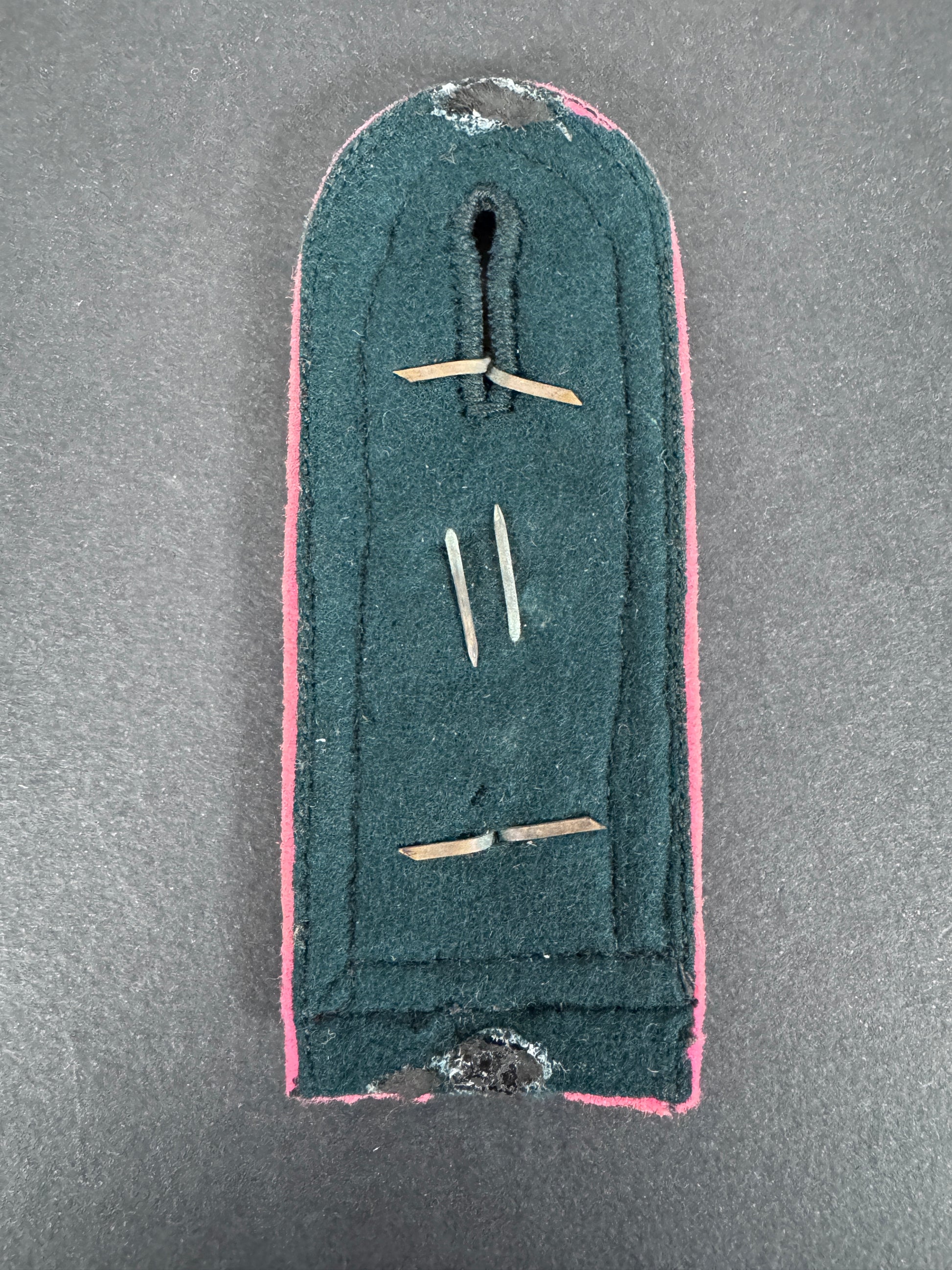 WW2 German Panzer NCO Uniform Shoulder Strap Insignia – An original and very scarce German Army senior non-commissioned of...