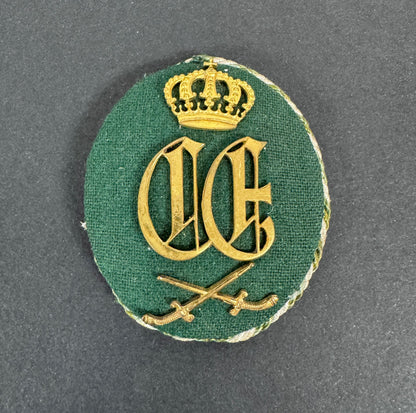 German Saxe Coburg Kingdom CE Military Marksman Shooting Prize Lanyard Badge – Duchy of Saxe-Coburg-Gotha Carl Eduard clot...