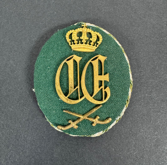 German Saxe Coburg Kingdom CE Military Marksman Shooting Prize Lanyard Badge – Duchy of Saxe-Coburg-Gotha Carl Eduard clot...