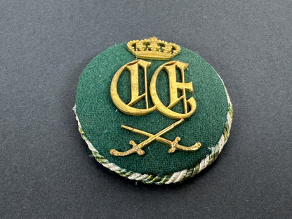 German Saxe Coburg Kingdom CE Military Marksman Shooting Prize Lanyard Badge – Duchy of Saxe-Coburg-Gotha Carl Eduard clot...
