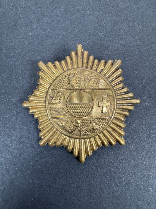 WW1 German MECKLENBURG Pickelhaube Wappen Helmet Plate Centre Badge – A World War One era Grand-Duchy of Mecklenburg-Schwe...