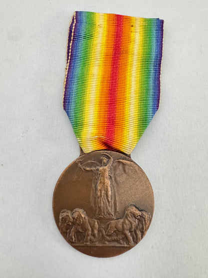 WW1 Italian Victory Medal Inter Allied Award – An original Italian Inter-Allied Victory medal. 35 mm. Bronze construction....