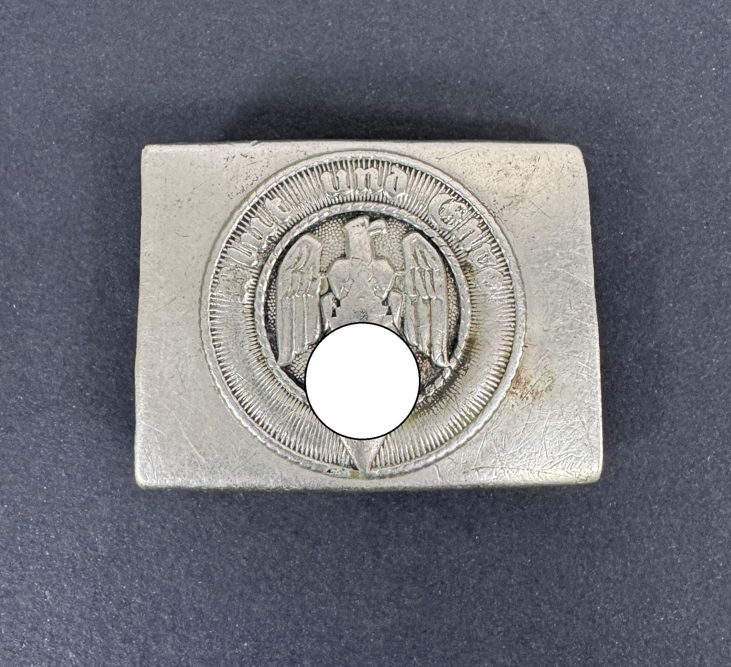 Early Hitler Youth Belt Buckle A&S RZM 17