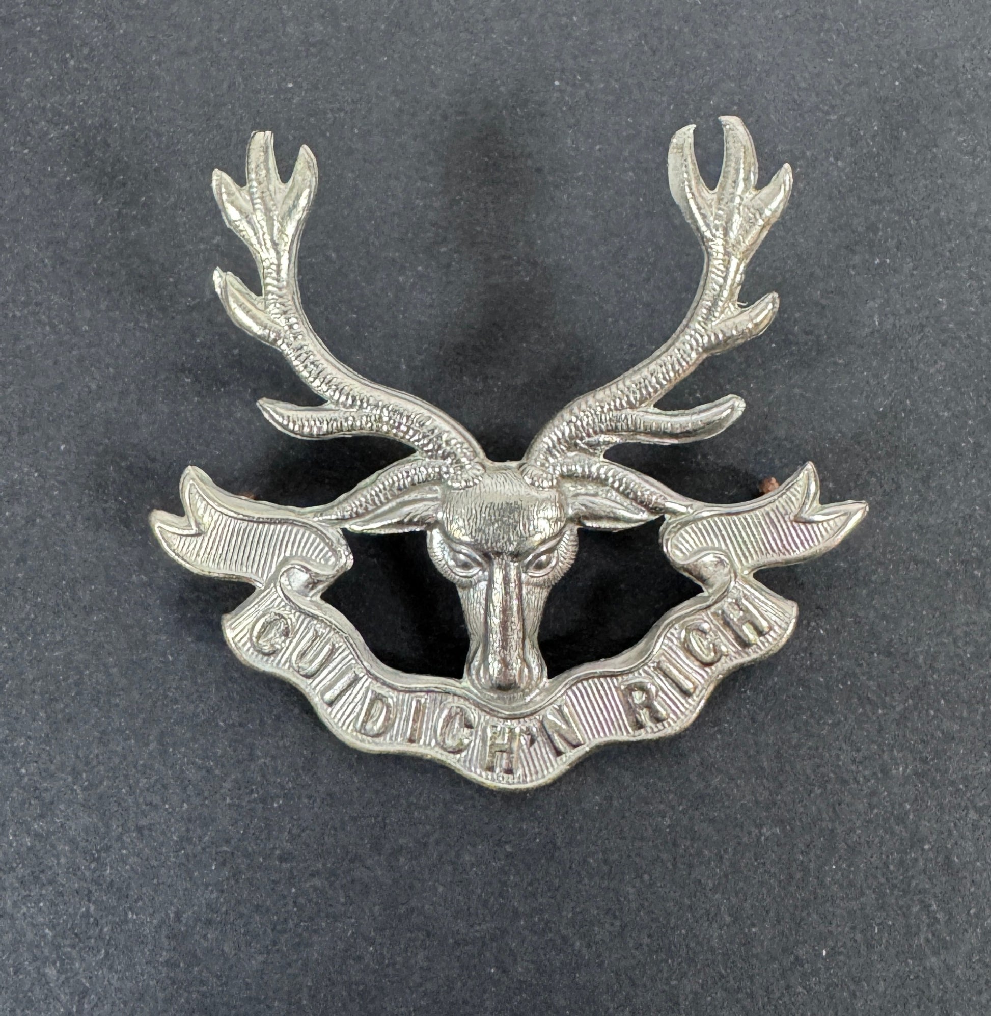 WW2 British Army Seaforth Highlanders Bonnet Cap Badge – An original Glengarry bonnet badge of The Seaforth Highlanders. D...