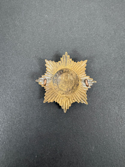 WW2 British Army Coldstream Guards Cap Badge – An original other ranks cap badge of The Coldstream Guards Die stamped on g...