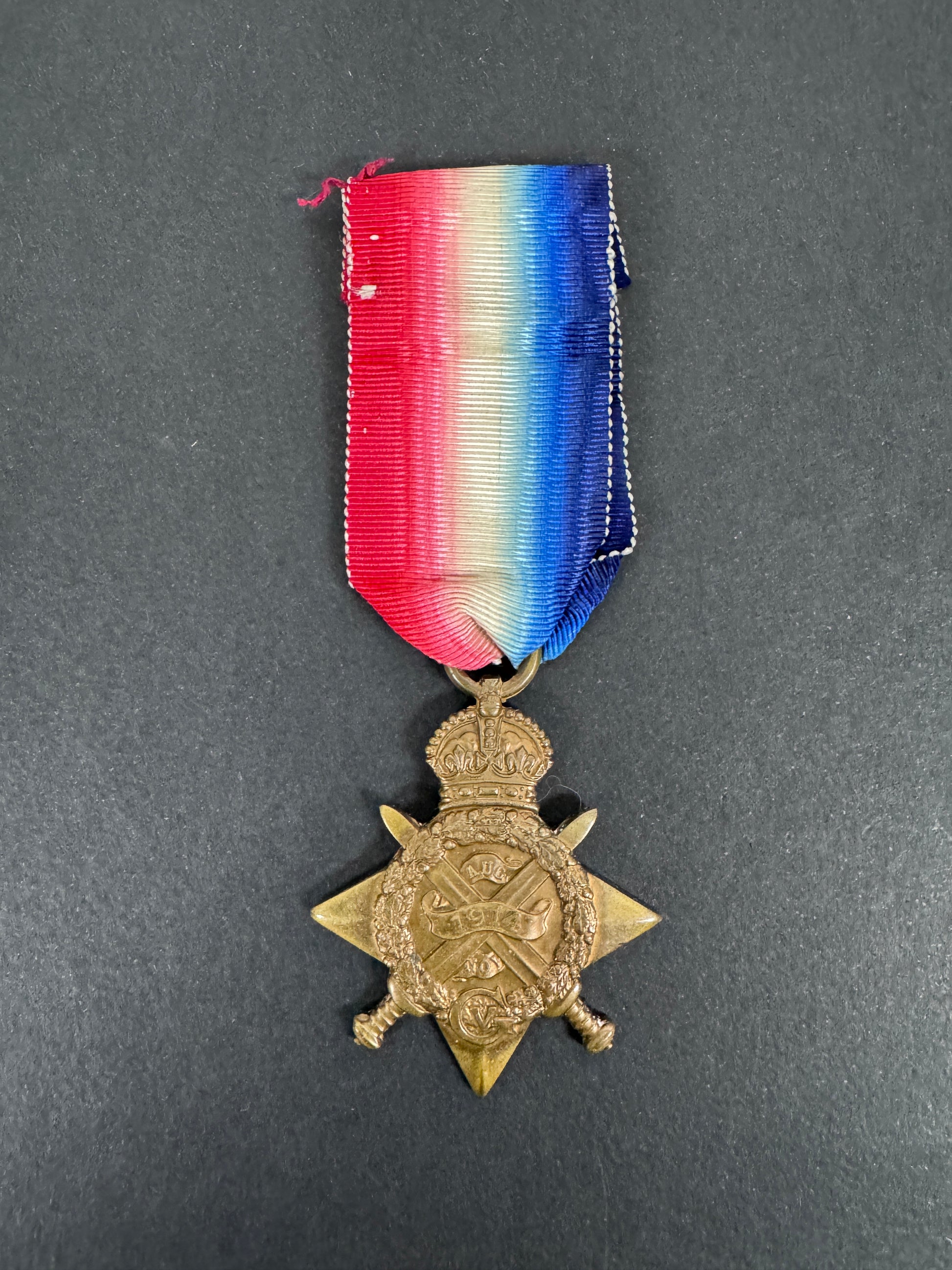 WW1 British Army BEF 1914 Mons Star - Wiltshire Regiment – An original 1914 Mons Star medal awarded to members of the Brit...