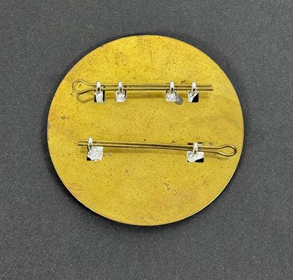 British Army Queen's Own Highlanders (Seaforth and Camerons) Glengarry Cap Badge – An original other ranks Glengarry cap b...