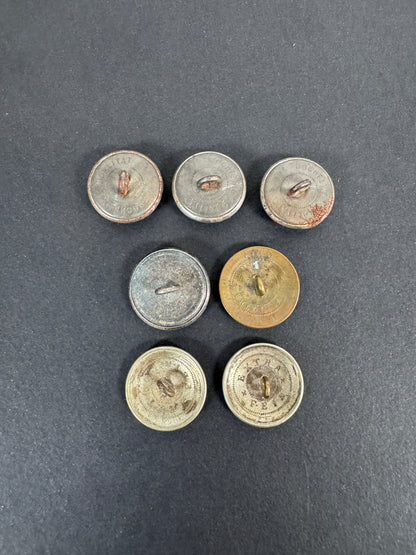 WW1 German Prussian Army Uniform Buttons – Imperial German, Prussian, tunic buttons from early 20th century to include Wor...