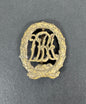 Pre WW2 German DRA Sports Badge in Bronze "CHR LAUER" – An early Third Reich period "Deutscher Reichsausschuss für Leibesü...