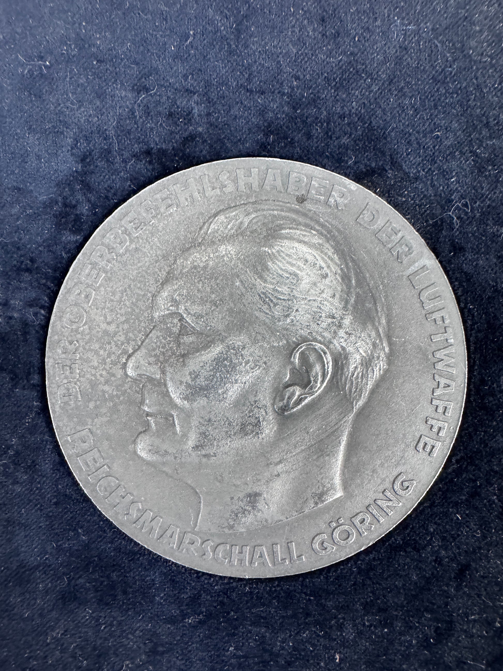 German Medal for Outstanding Achievements in the Technical Service of the Air Force (Luftwaffe) – A non-portable medal awa...