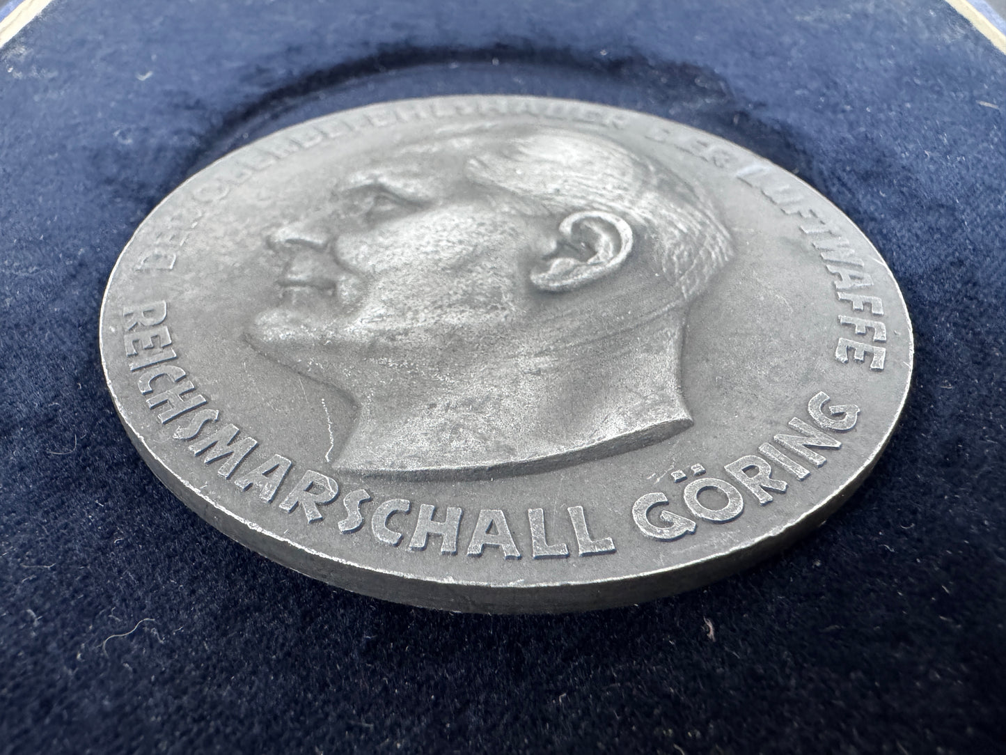 German Medal for Outstanding Achievements in the Technical Service of the Air Force (Luftwaffe) – A non-portable medal awa...