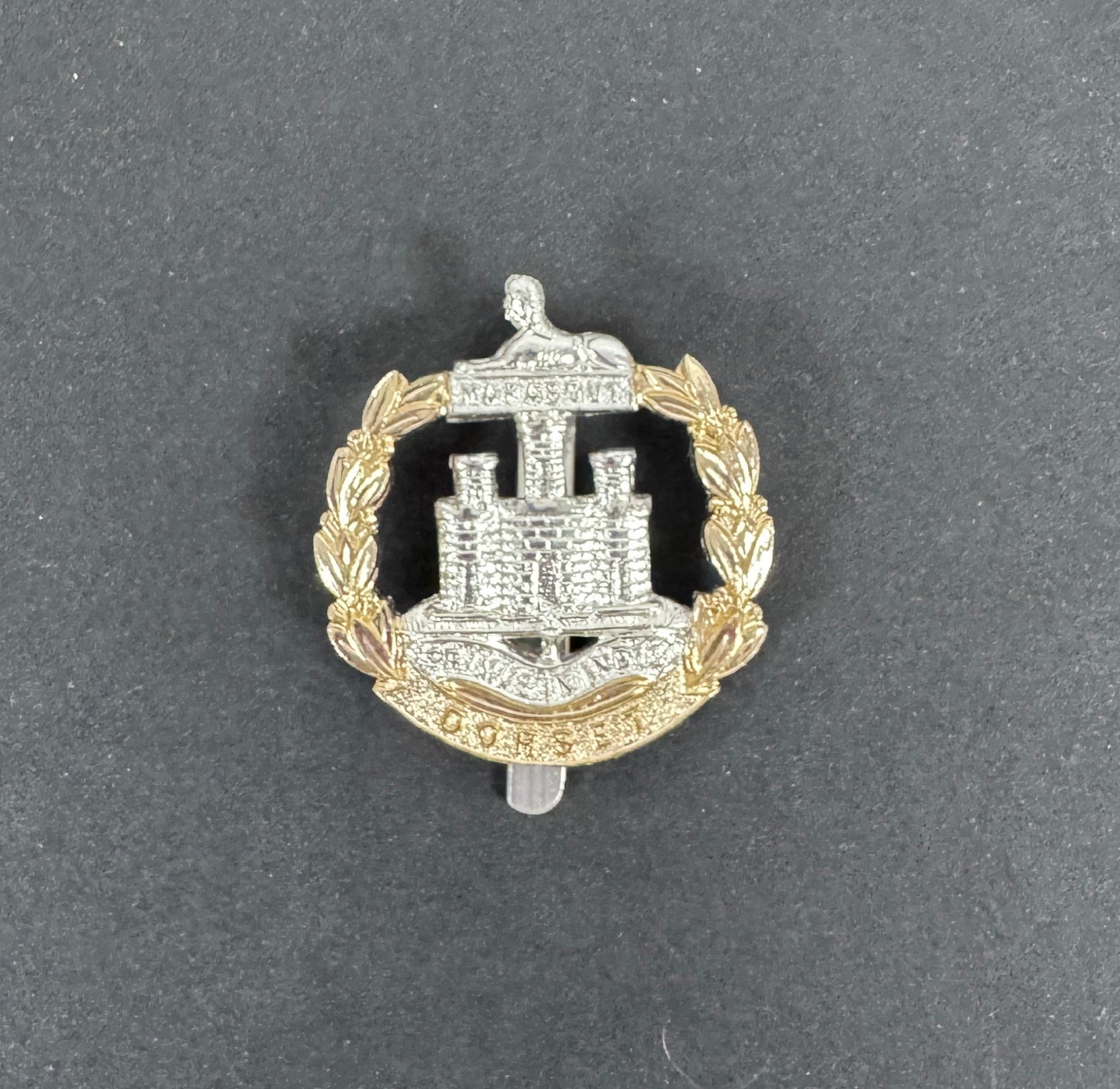 British Army Dorset Regiment Staybrite Cap Badge