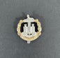 British Army Dorset Regiment Staybrite Cap Badge