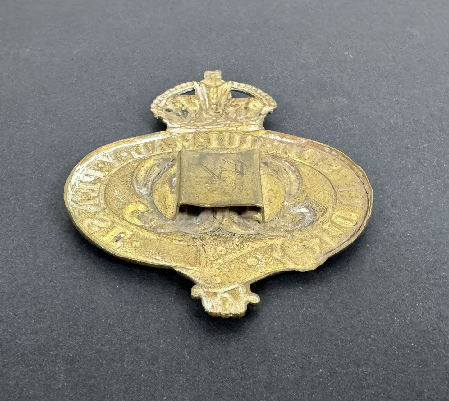 WW1 British Army Grenadier Guards Valise Backpack Insignia Badge