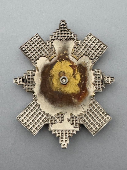 British Army Royal Highland Regiment (Black Watch) Officer's Cap Badge