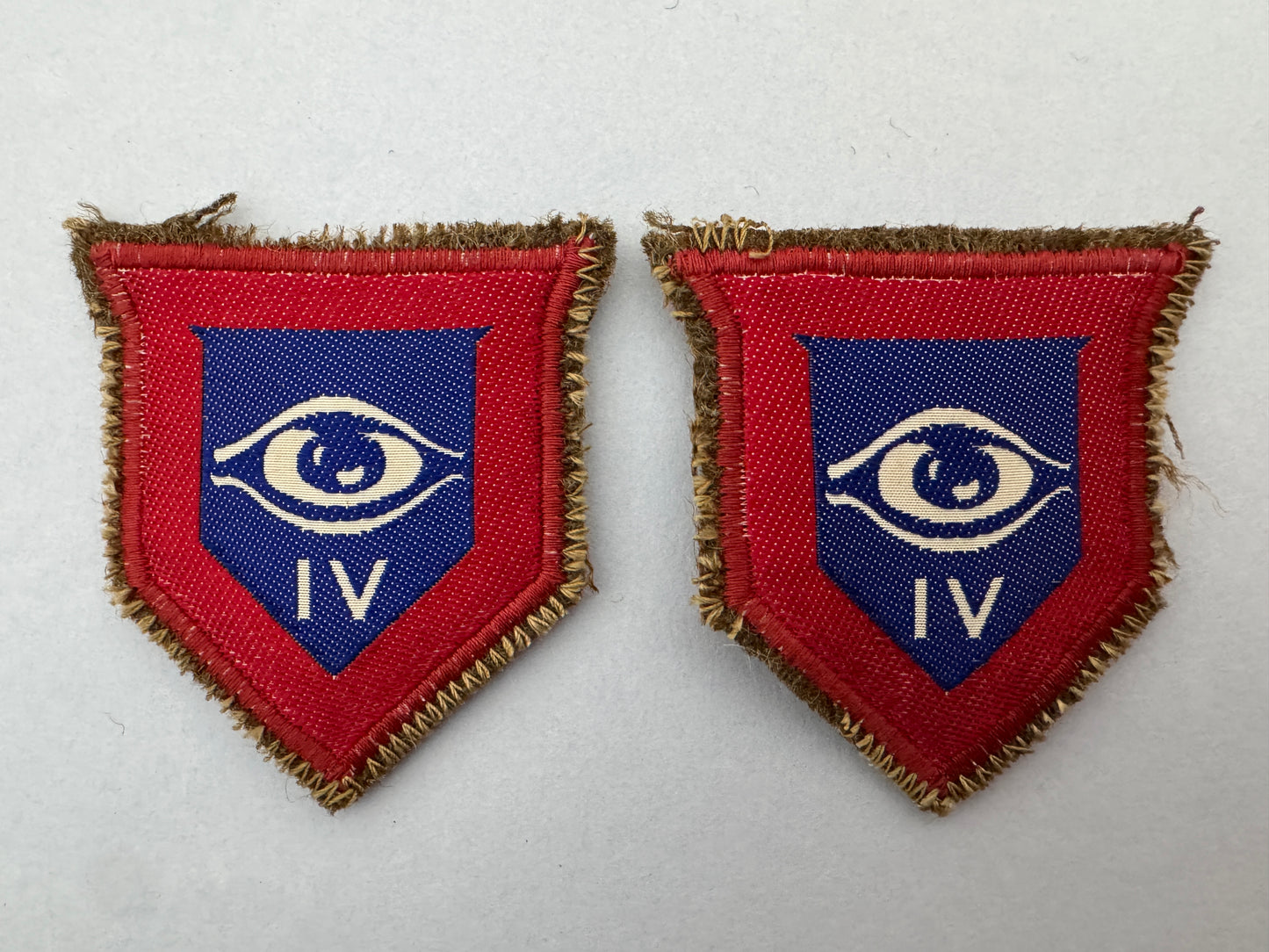 British Army 4th Guards Brigade Formation Signs (Pair)