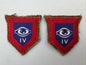 British Army 4th Guards Brigade Formation Signs (Pair)