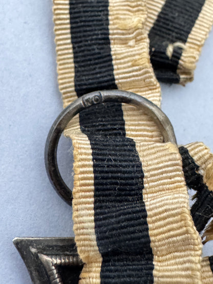 WW1 German Prussian Non Combatants Iron Cross 2nd Class Medal KO