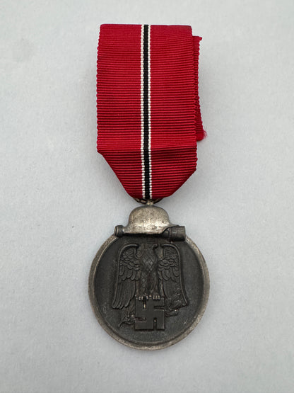 WW2 German Eastern Front Medal Private Purchase – An original and scarce private purchase type Eastern Front Medal. 36 mm...
